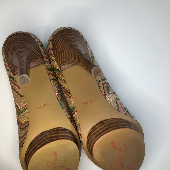 Poetic License ALL MIXED UP high heel-sz 8.5 - Picture 6 of 10